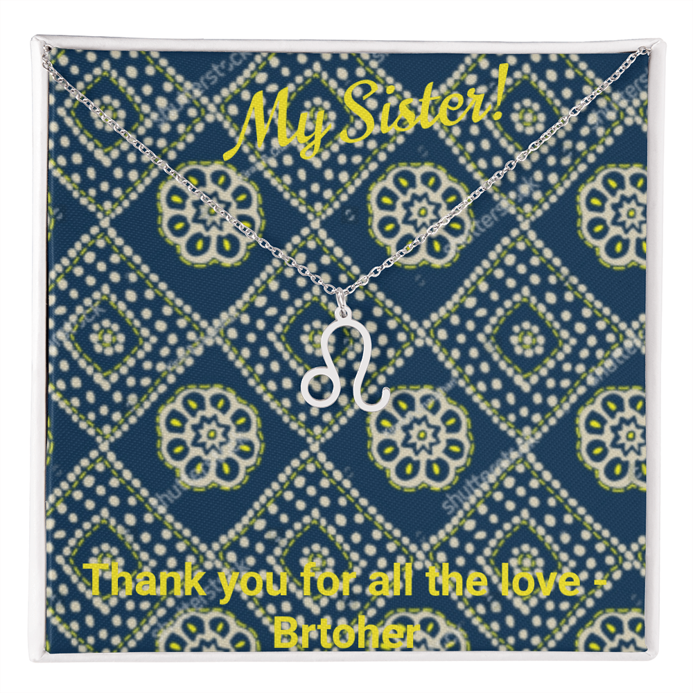 Zodiac Symbol Necklace