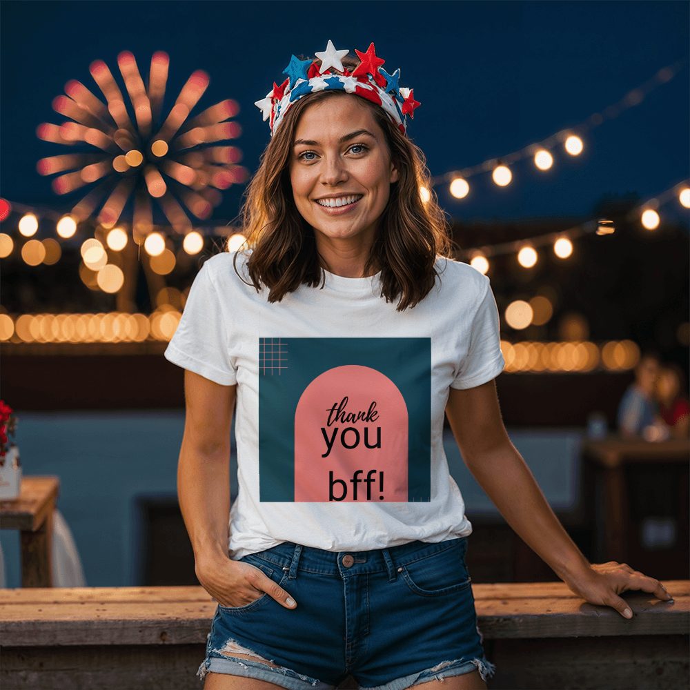 "My Person, My BFF — Grateful Friendship Tee"