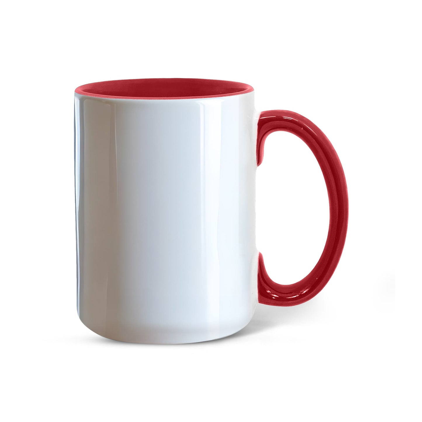 Personalized Color Accent Mug — Your Message, Your Colours, Your Morning