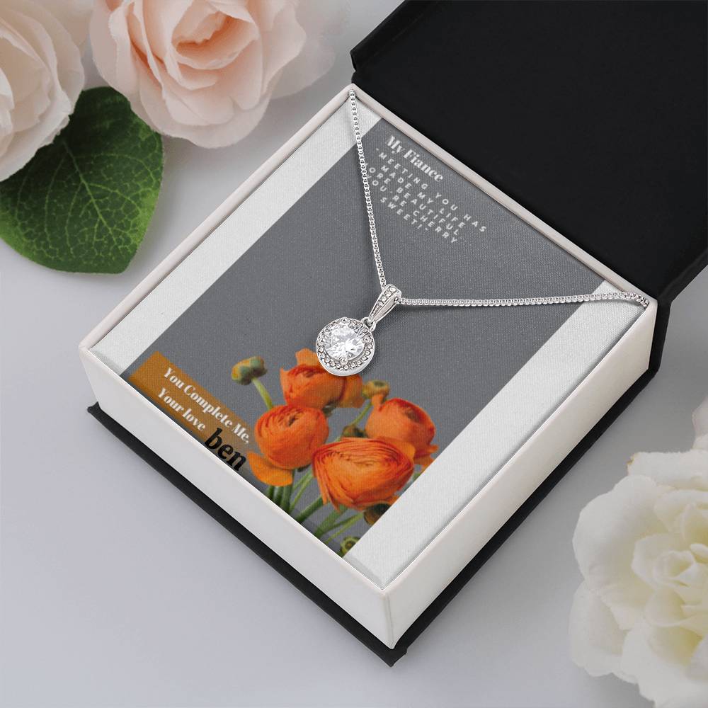 Eternal Hope — Dainty Gold CZ Pendant Necklace
