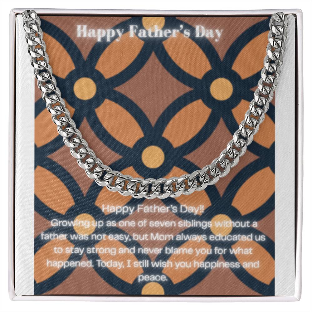 To My Dad — A Chain As Strong As Everything He Taught Me