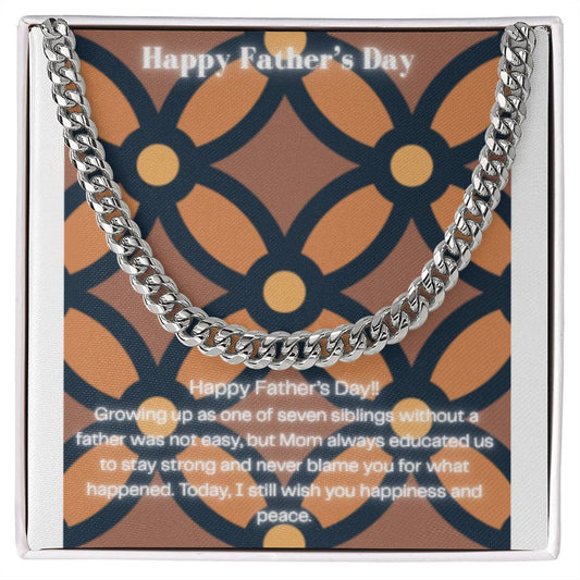 To My Dad — A Chain As Strong As Everything He Taught Me