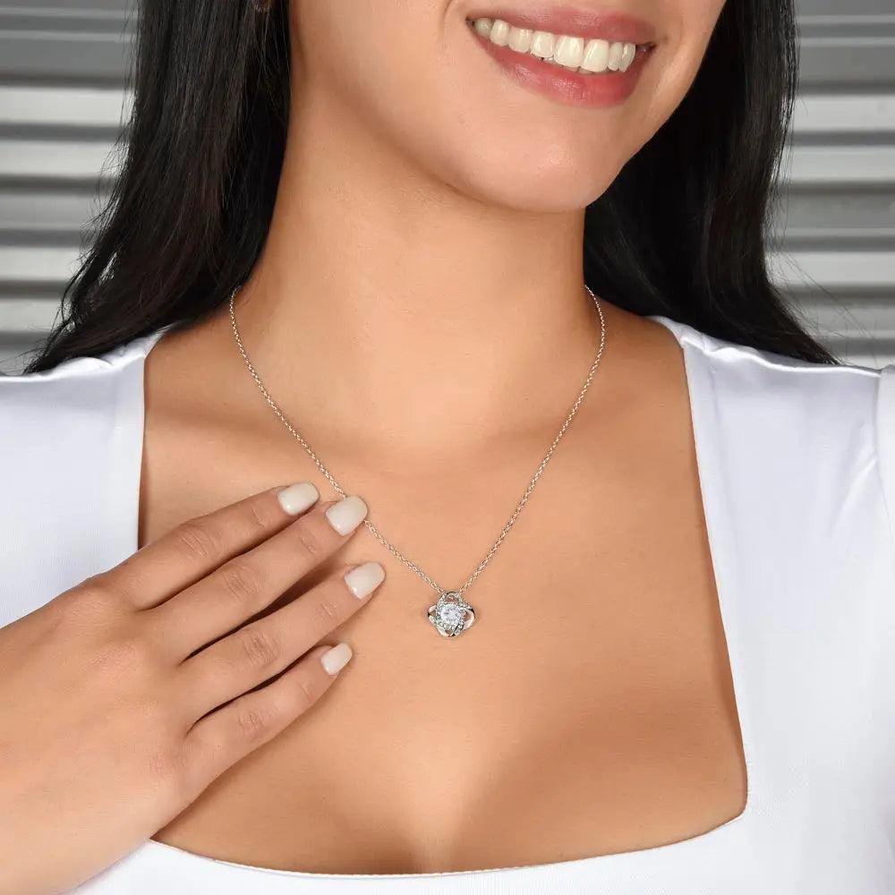 Souls Entwined Knot Necklace ShineOn Fulfillment