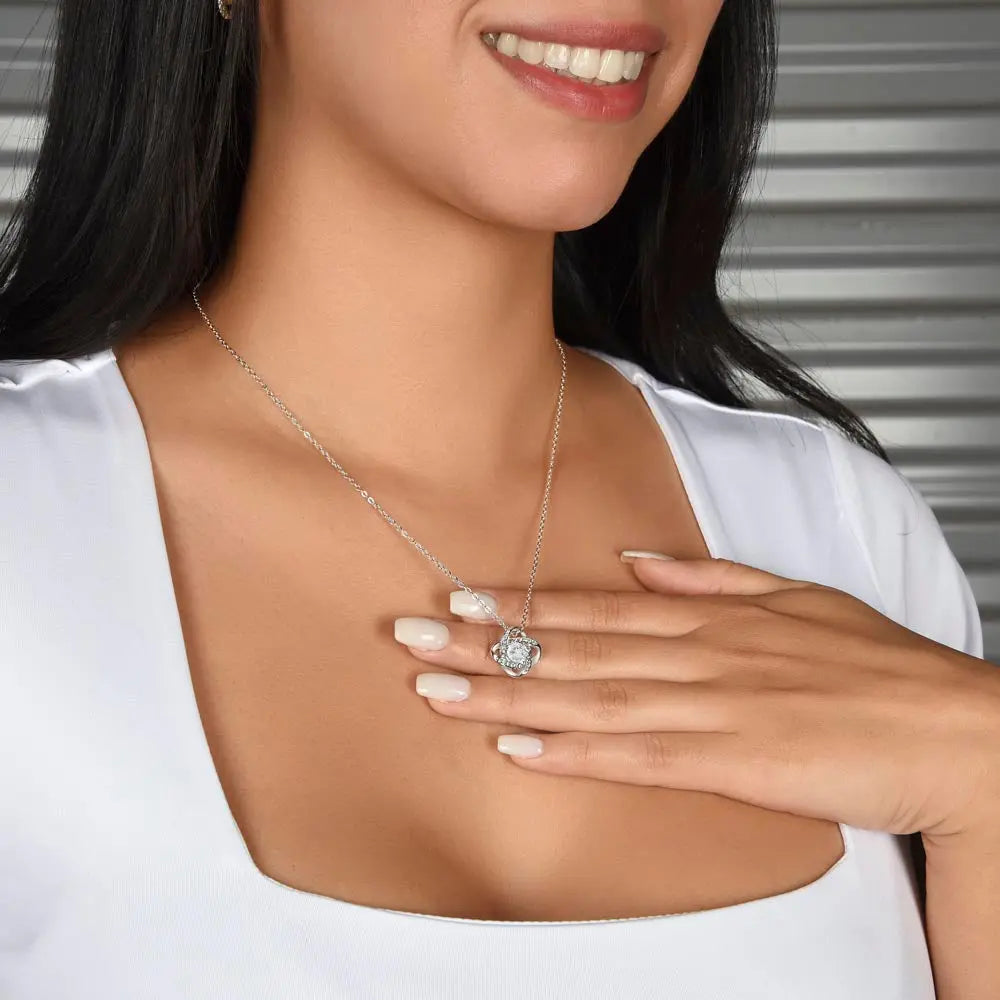 Souls Entwined Knot Necklace ShineOn Fulfillment