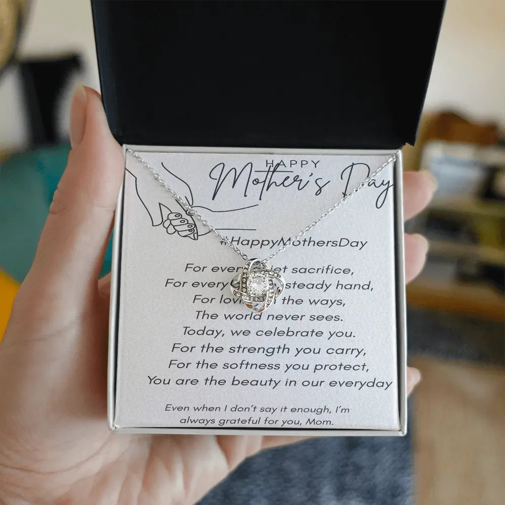 Unbreakable Bond Love Knot Necklace