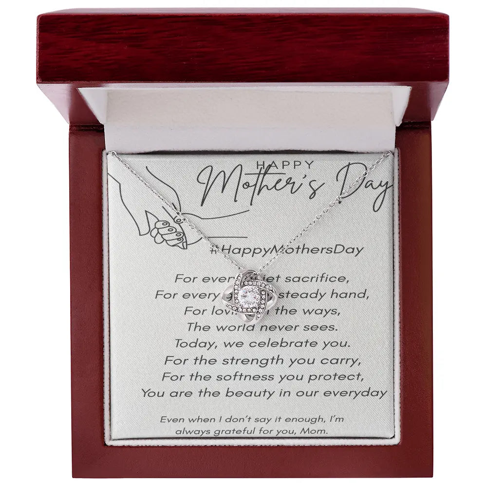 Unbreakable Bond Love Knot Necklace