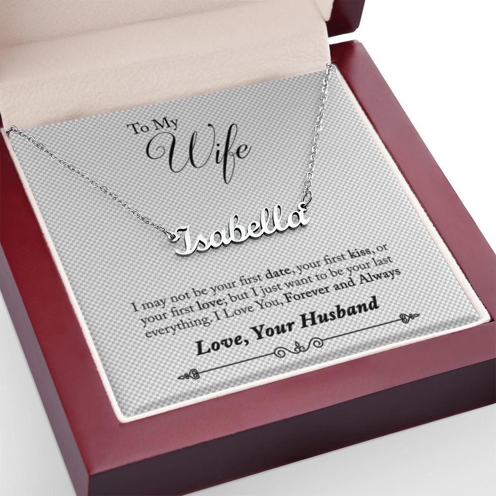 Personalized Name Necklace — Forever Love