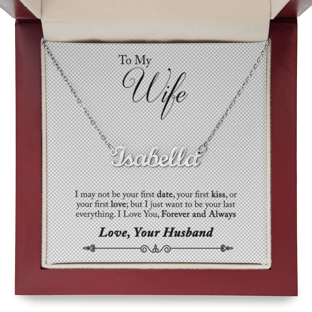 Personalized Name Necklace — Forever Love