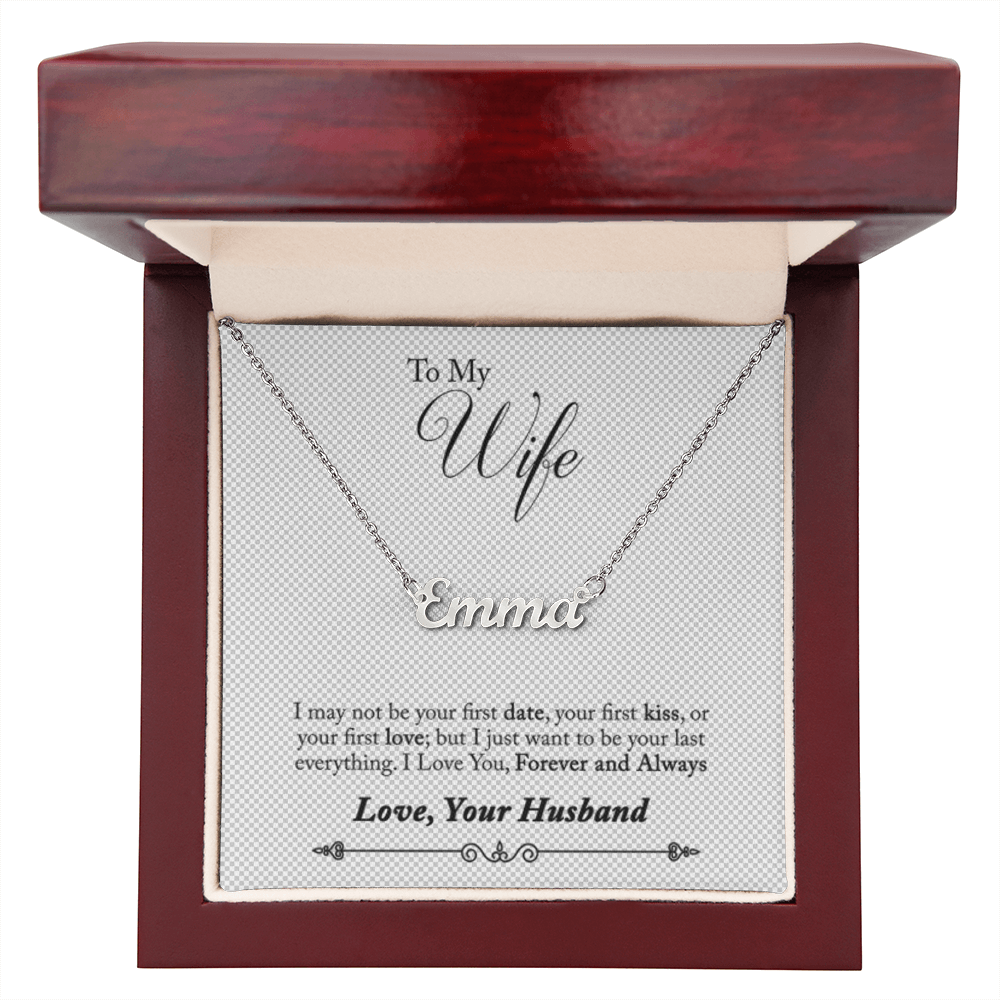 Personalized Name Necklace — Forever Love