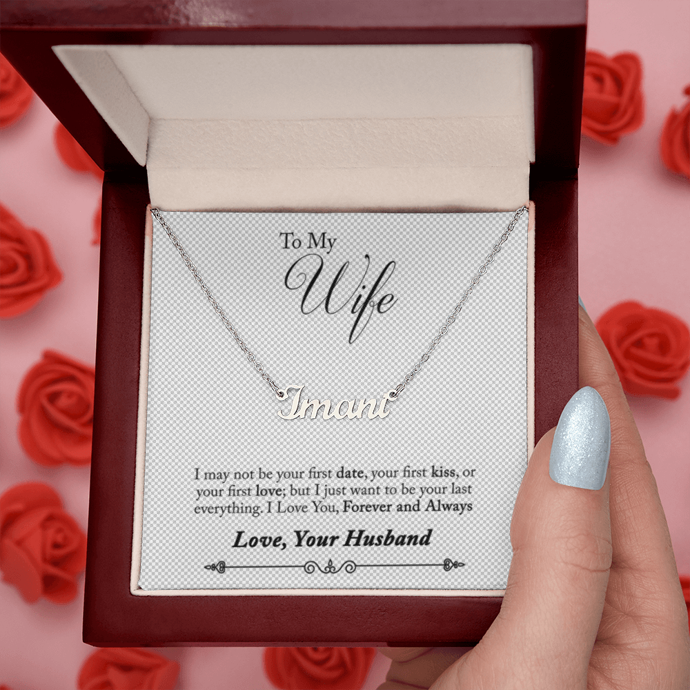 Personalized Name Necklace — Forever Love