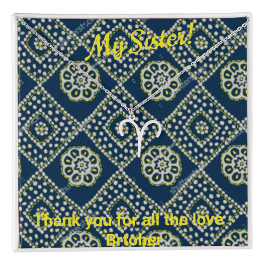 Zodiac Symbol Necklace