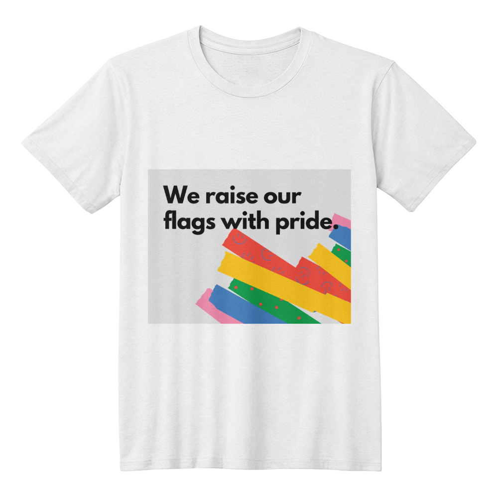 Flag with pride ShineOn Fulfillment
