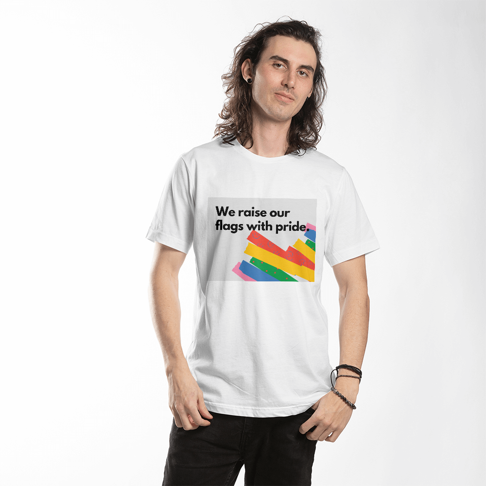 Flag with pride ShineOn Fulfillment