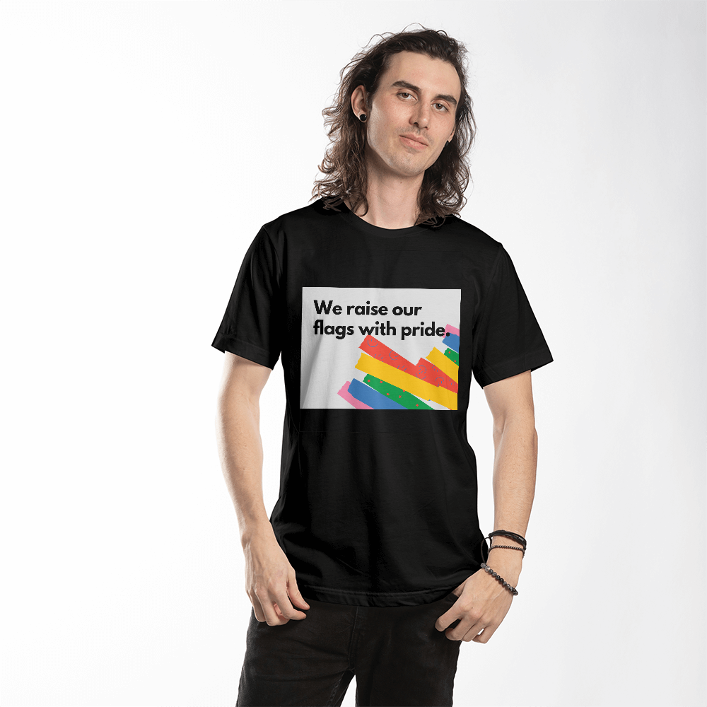Flag with pride ShineOn Fulfillment