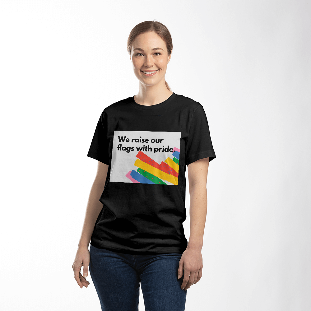 Flag with pride ShineOn Fulfillment