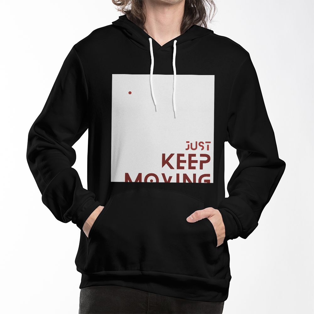 Keep moving Hoodie ShineOn Fulfillment