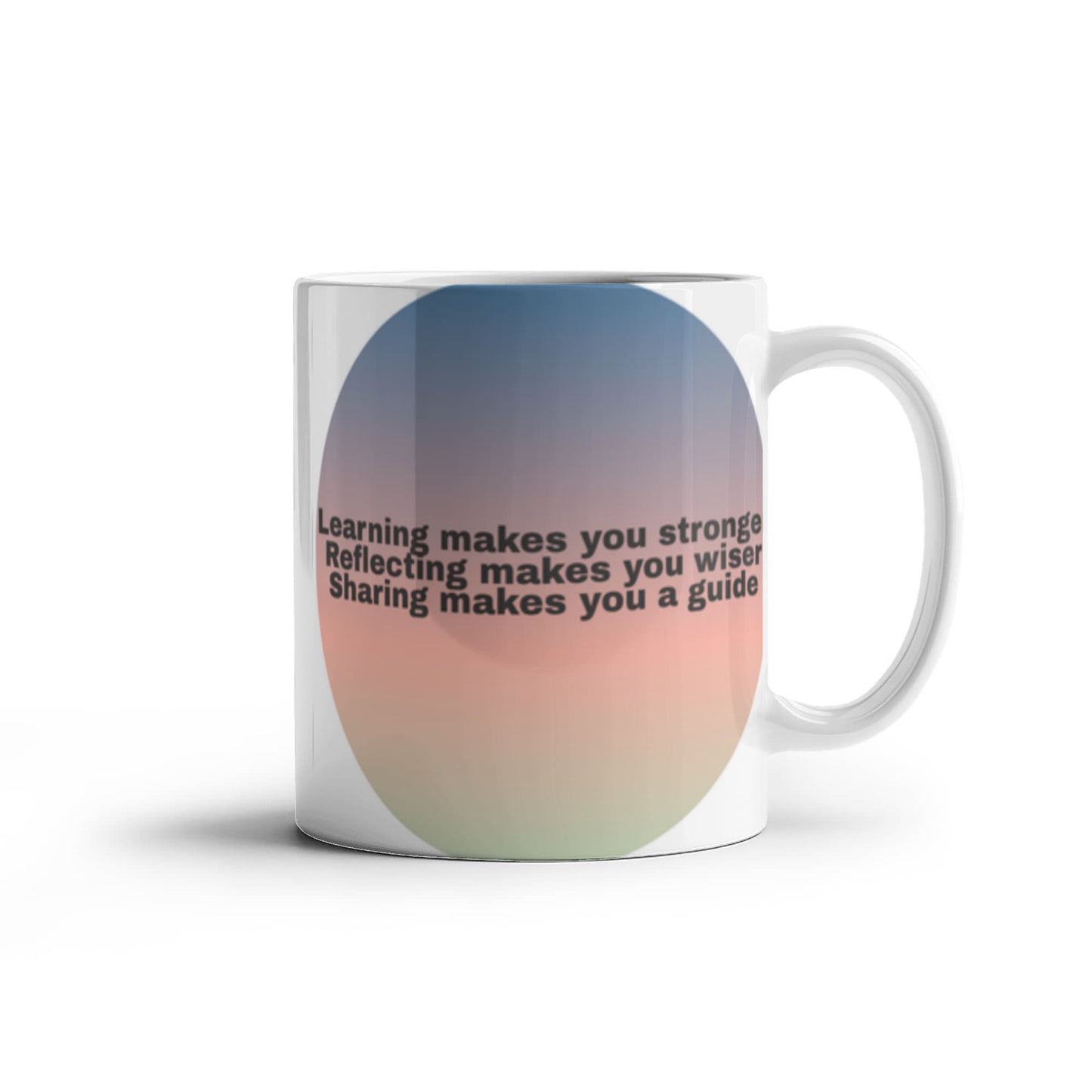 Morning Mantra Ceramic Mug — Start Every Day With Intention