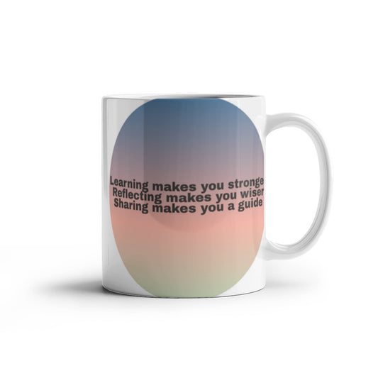 Morning Mantra Ceramic Mug — Start Every Day With Intention