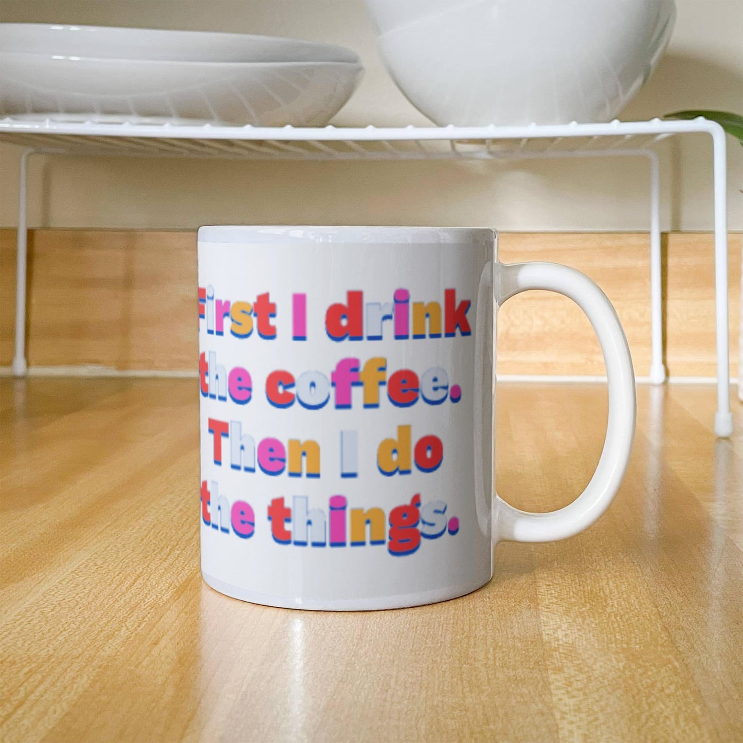 Elevate Your Morning — Inspirational Ceramic Mug for Daily Rituals