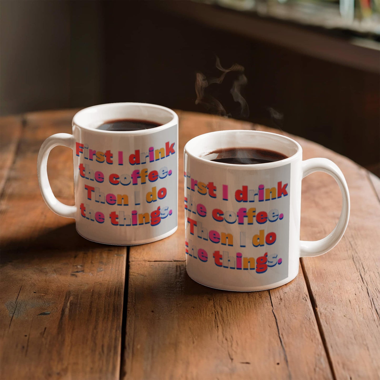 Elevate Your Morning — Inspirational Ceramic Mug for Daily Rituals