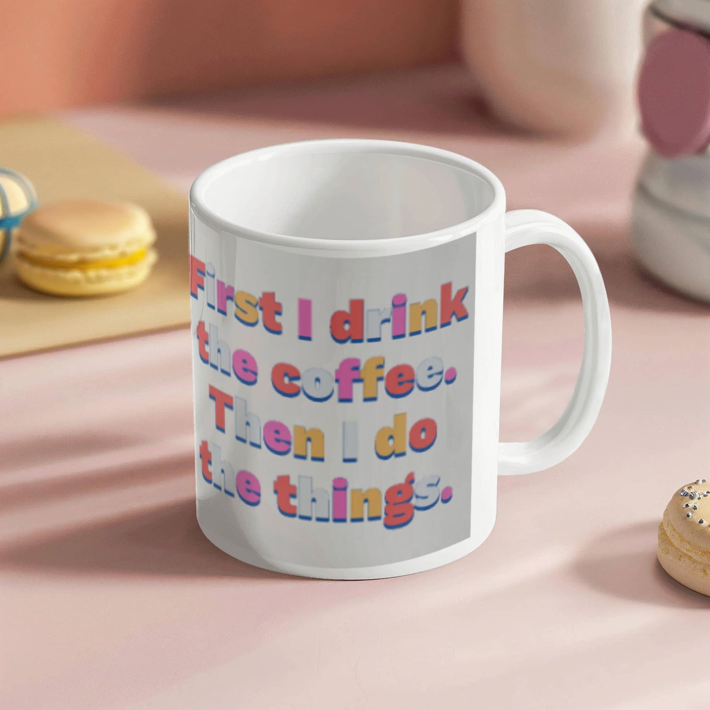 Elevate Your Morning — Inspirational Ceramic Mug for Daily Rituals