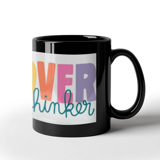 The Overthinker Ceramic Mug — For the Mind That Never Quite Switches Off
