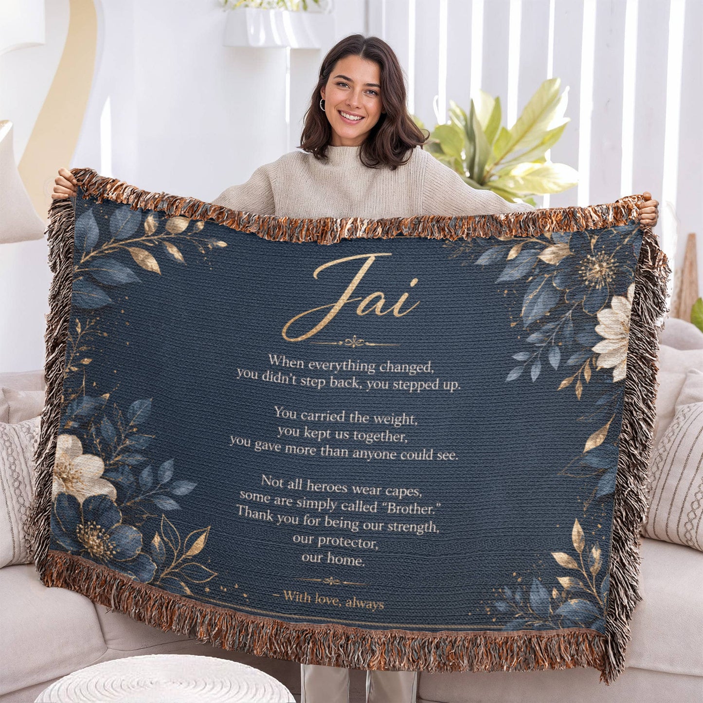 Our Protector, Our Home — A Blanket That Says Everything You Never Could