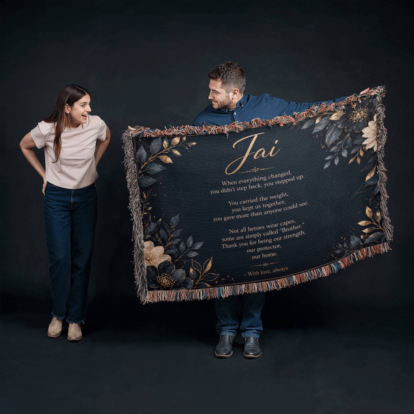 Our Protector, Our Home — A Blanket That Says Everything You Never Could