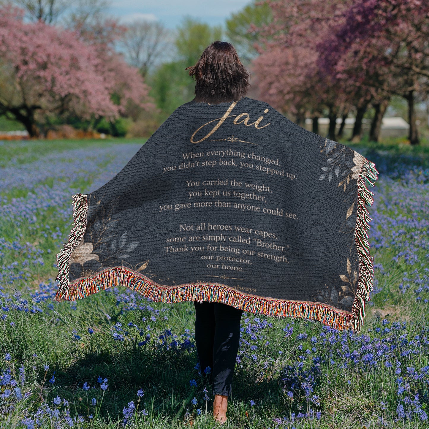Our Protector, Our Home — A Blanket That Says Everything You Never Could