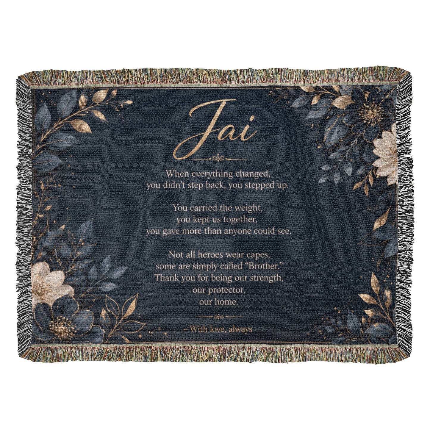Our Protector, Our Home — A Blanket That Says Everything You Never Could