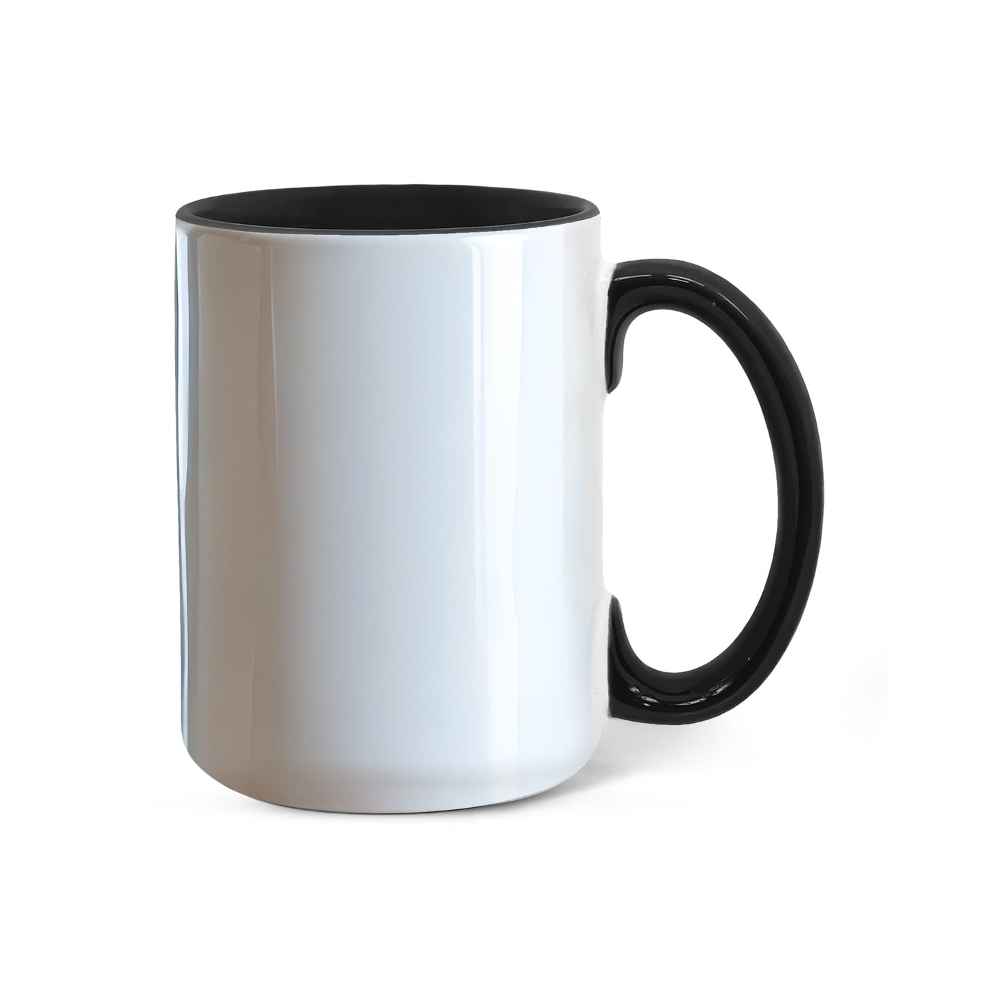 Personalized Color Accent Mug — Your Message, Your Colours, Your Morning