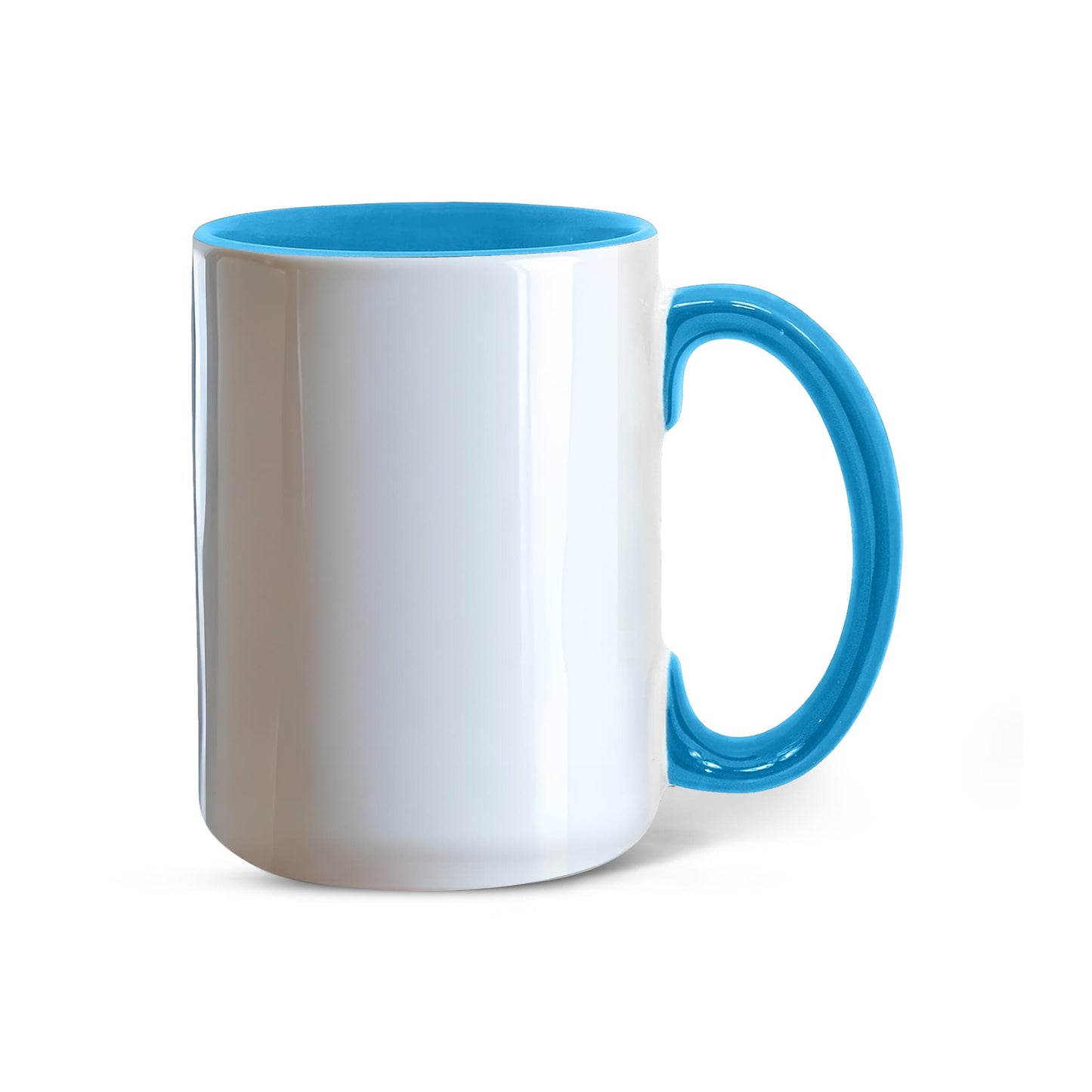 Personalized Color Accent Mug — Your Message, Your Colours, Your Morning