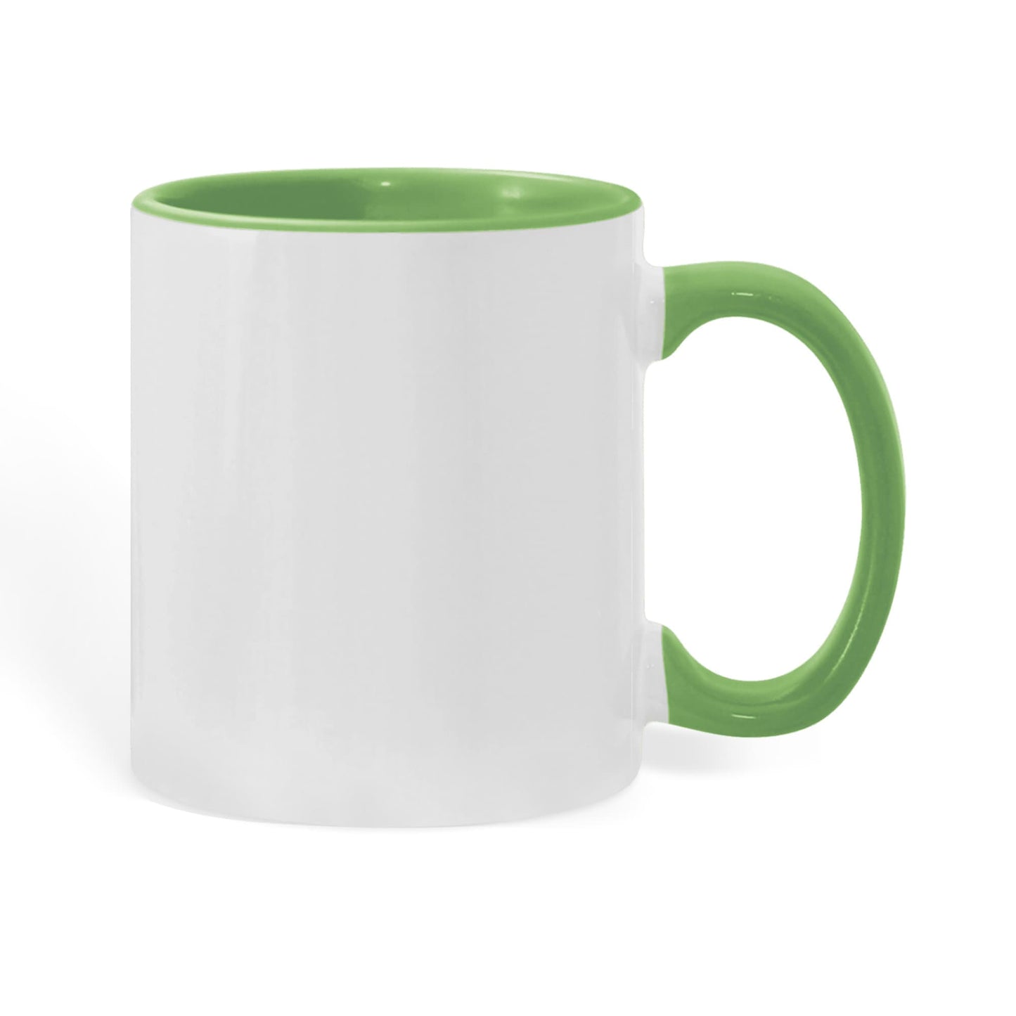 Personalized Color Accent Mug — Your Message, Your Colours, Your Morning